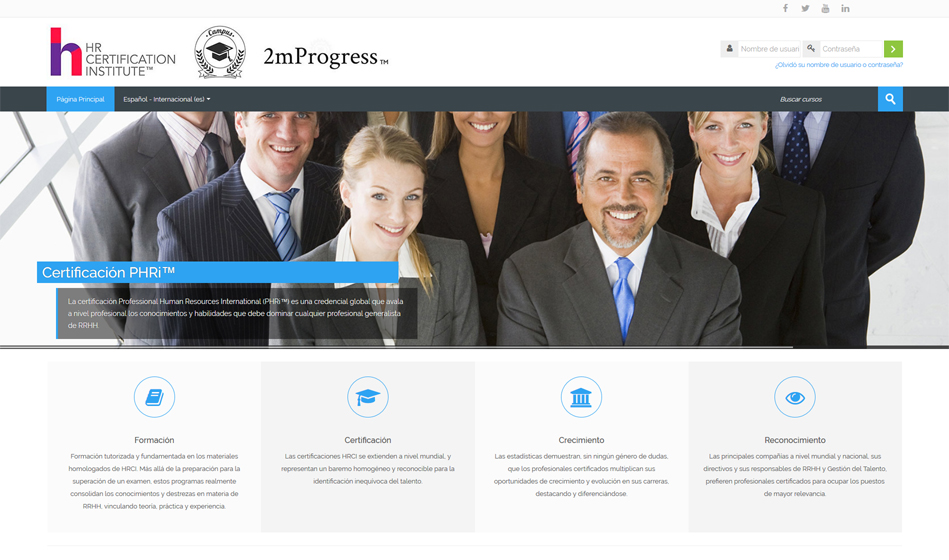 Campus HRCI 2mProgress por Talento y Tecnología